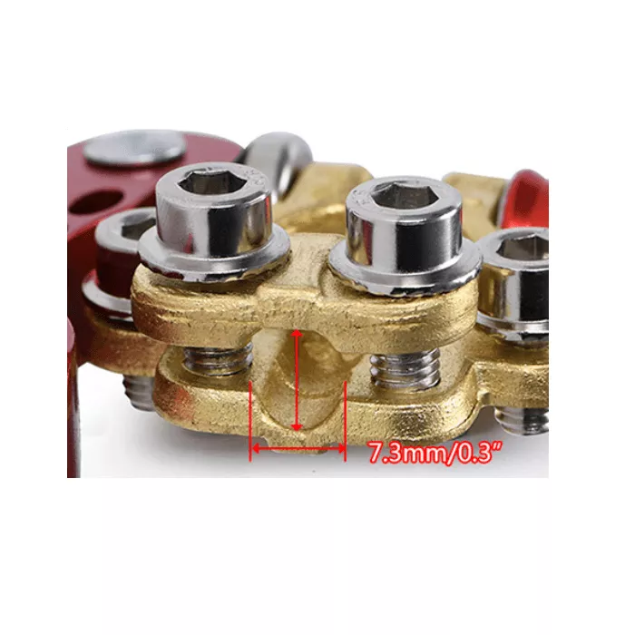 Born - Terminal De Bateria - Conector 12v - Resistente à Corrosão