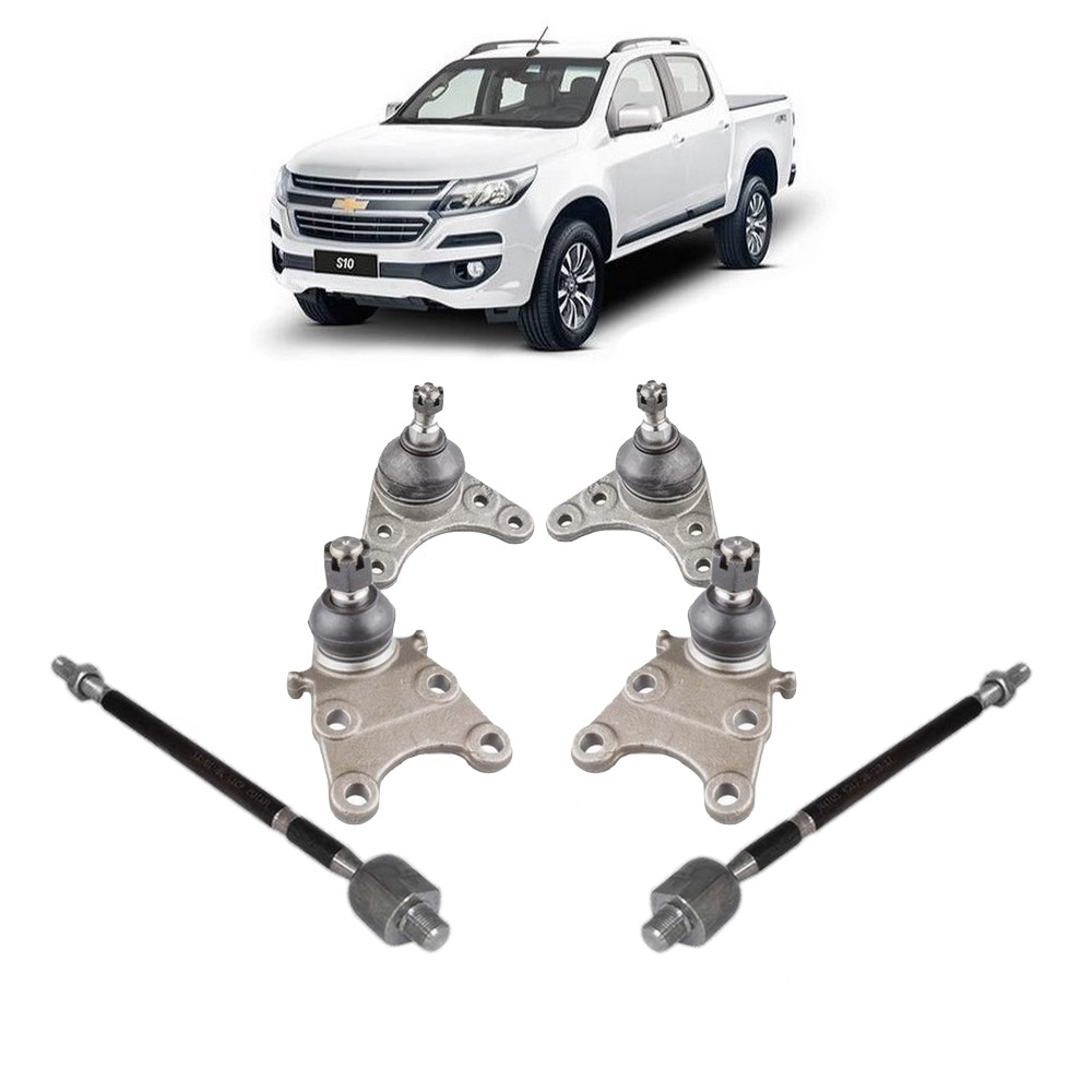 4 Pivô Nova S10 2015 2016 Barra Articulação Axial