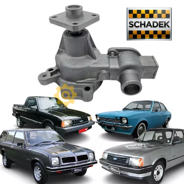 Bomba Dágua Chevrolet Chevette Marajó Chevy 500 Ratch Tubarão Bicudo - Schadek 20013