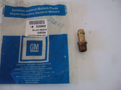 Chevette Conexão Duto Do Respiro Eixo Traseiro