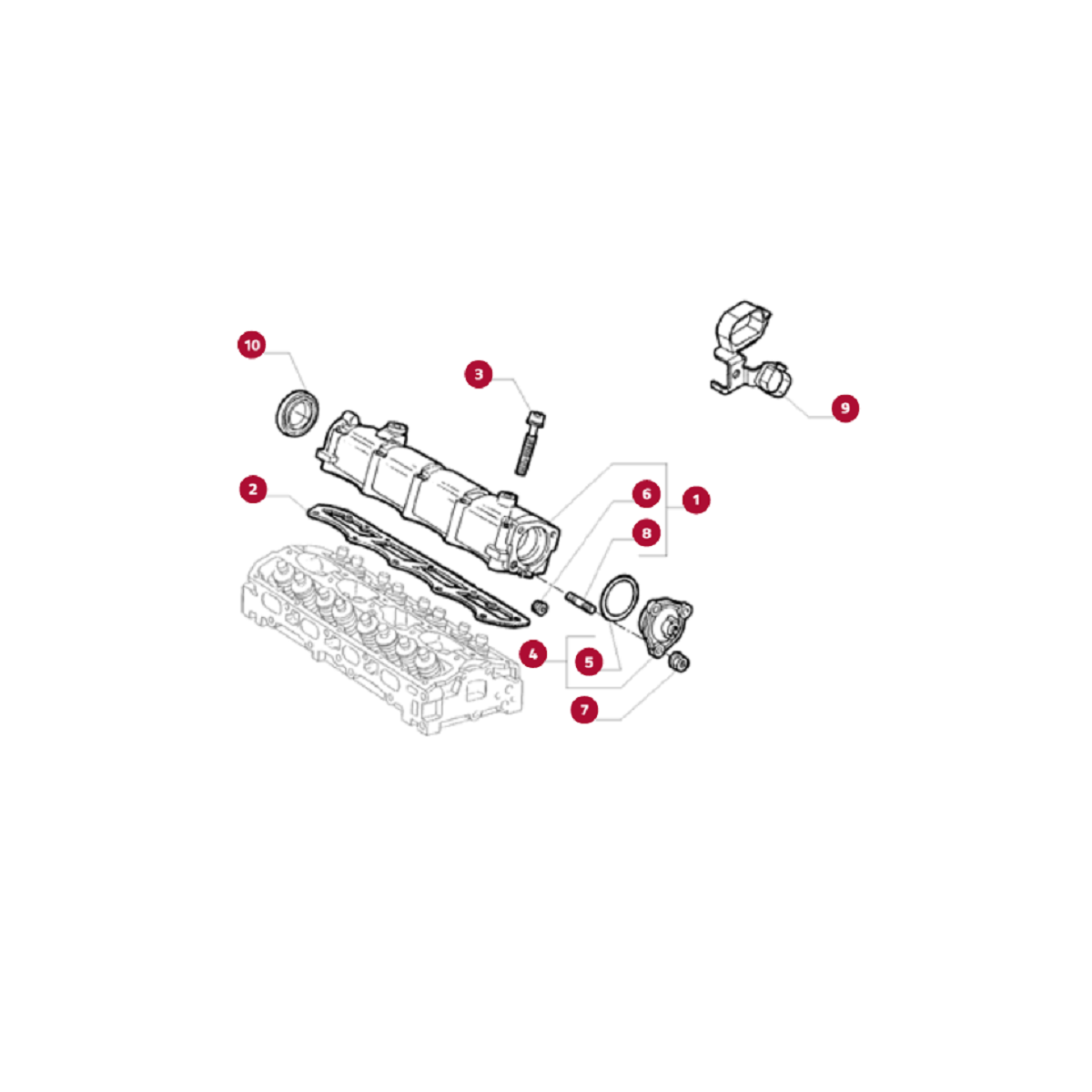 Fiat Brava Retentor Do Comando De Válvulas 30X52X7 Genuíno