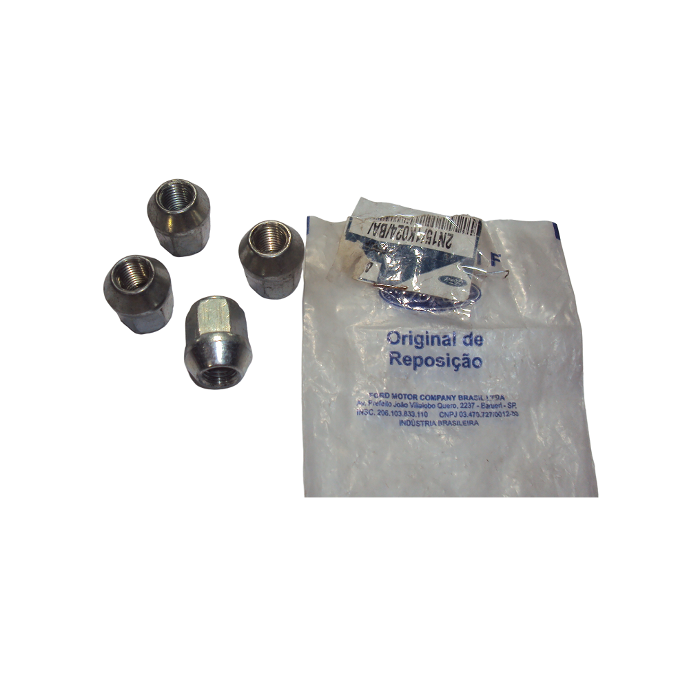 Ford Ecosport Kit Porca Da Roda Novo Original