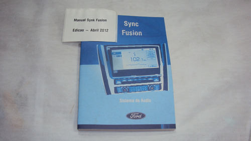 Ford Fusion Manual Do Proprietario Synk 2012 Novo Original