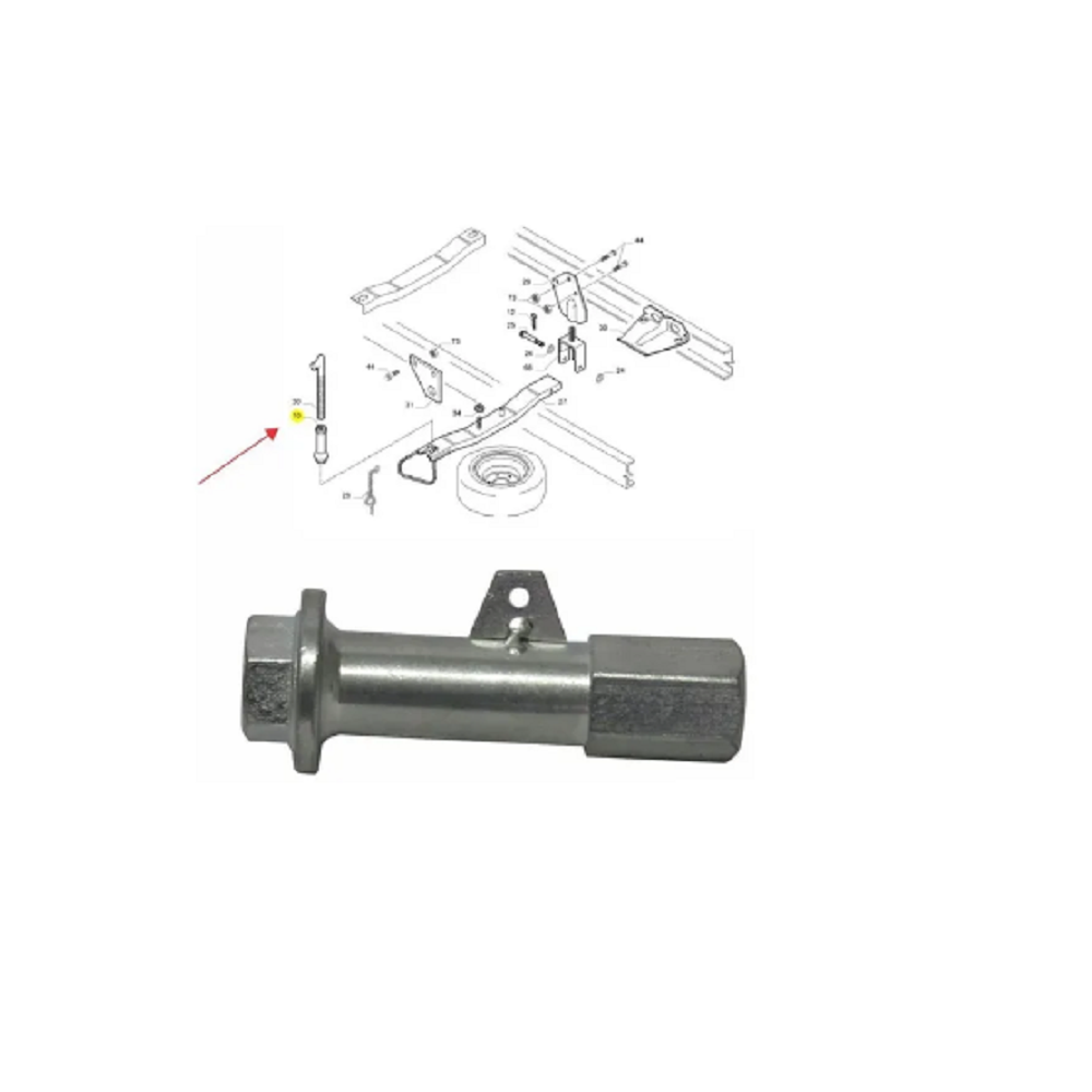 Iveco Novo Daily Porca Fixação Tirante Estepe Novo Original