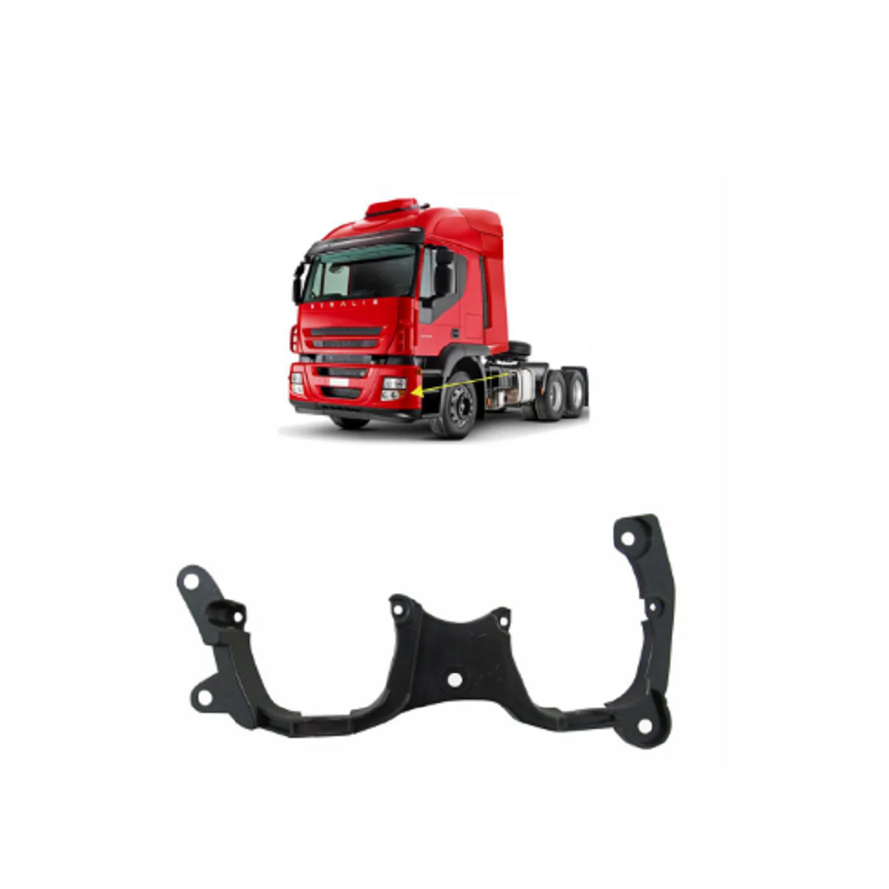 Iveco Stralis Suporte Plastico Farol Milha Esq Novo Original