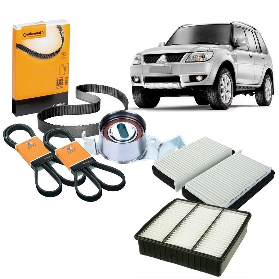 Kit Correia Dentada Filtro Pajero TR4 2.0 16v até 2006