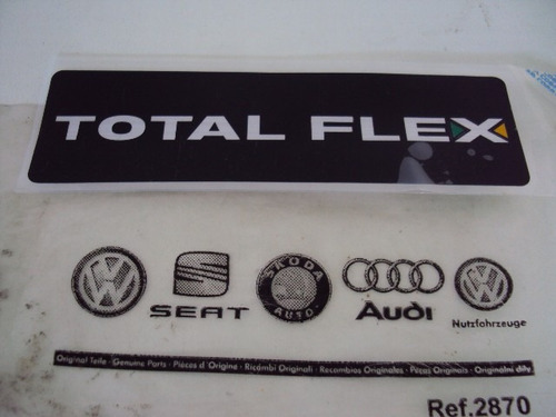 Logotipo Total Flex Gol Parati Saveiro 5x0103929 Vw