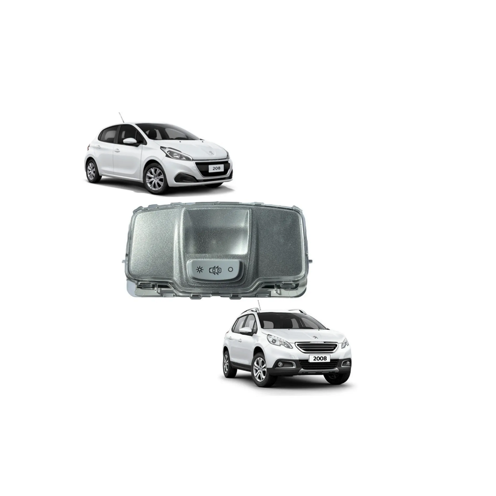 PEUGEOT 208 2008 LUZ DO TETO NOVO ORIGINAL
