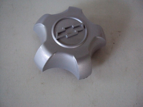 S10 - Blazer Calota Roda Aluminio 5 Furos Cinza Bow-tie Gm