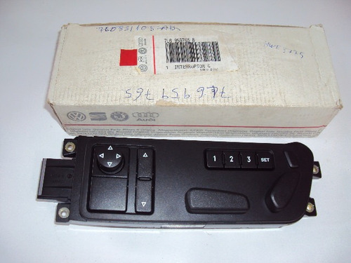 Touareg Botão Comando Regulagem Do Banco Peça Nova Original